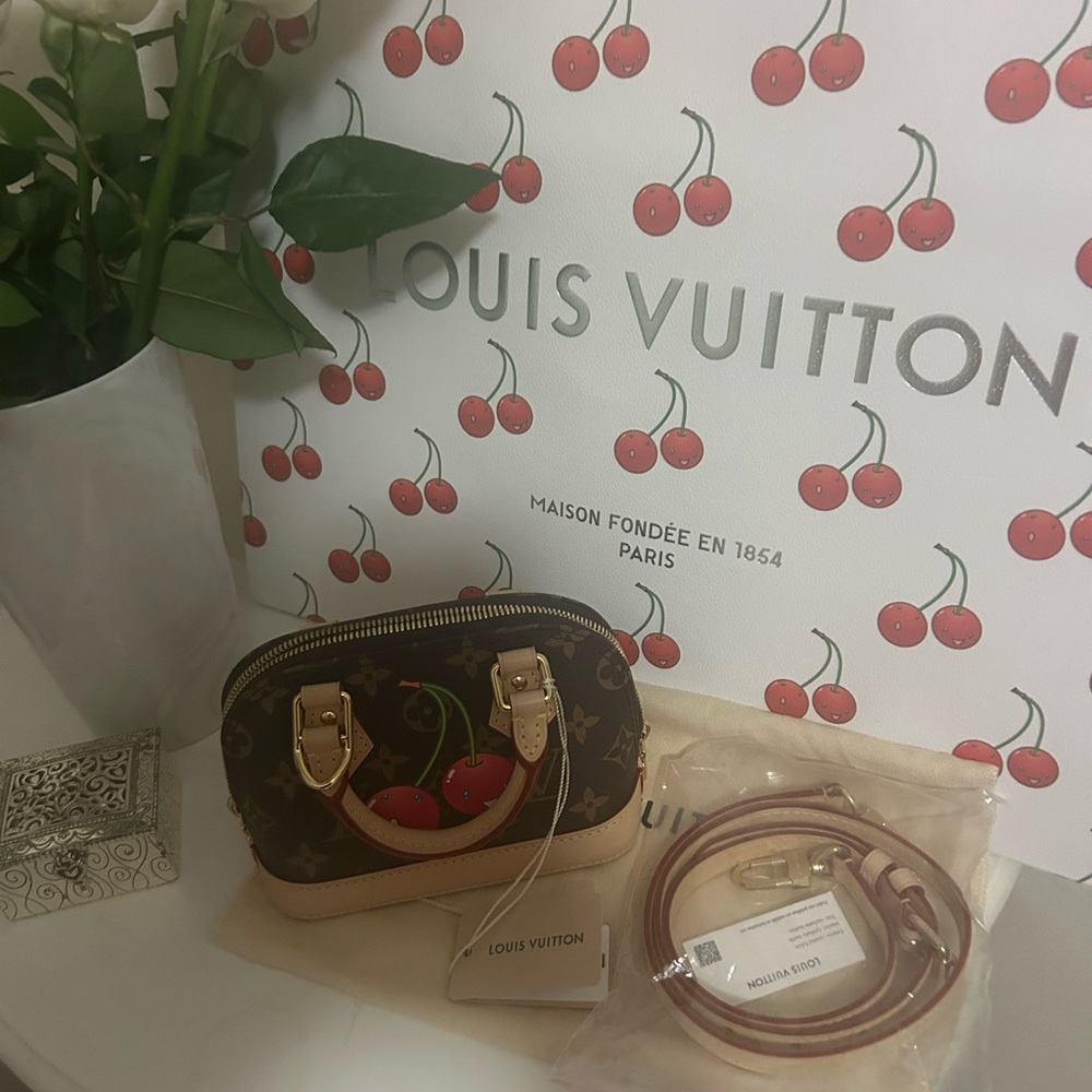 Louis Vuitton Cherry Motif Mini Bag